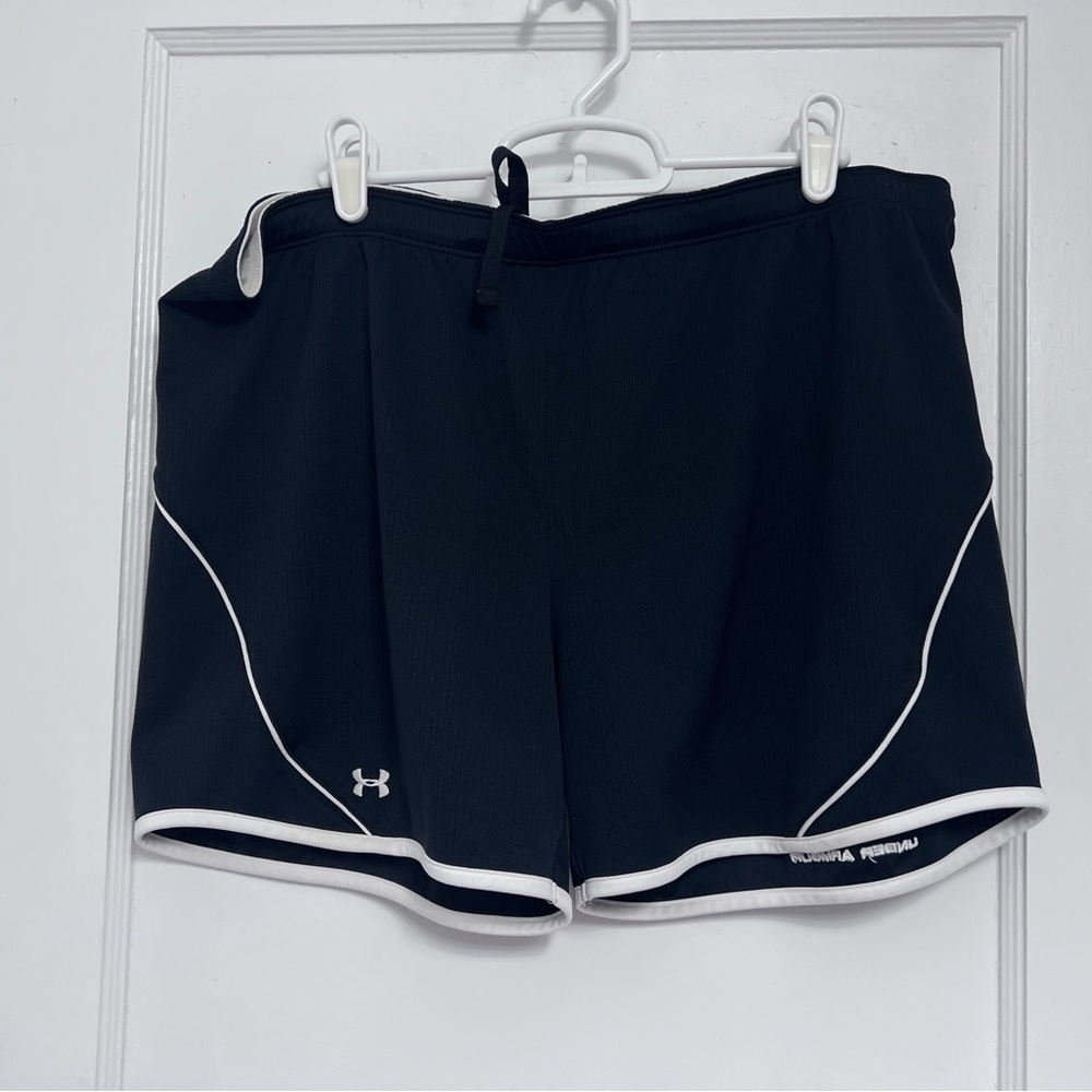 Under Armour Black HeatGear Women Shorts - Size Medium